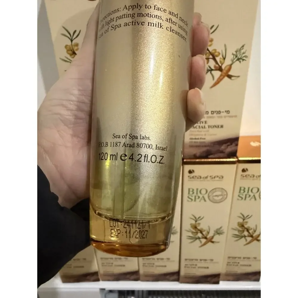 Sea Of Spa Bio Spa- Active Facial Toner Oblipicha & Carrot 4.06 Fl Oz - Picture 8 of 8